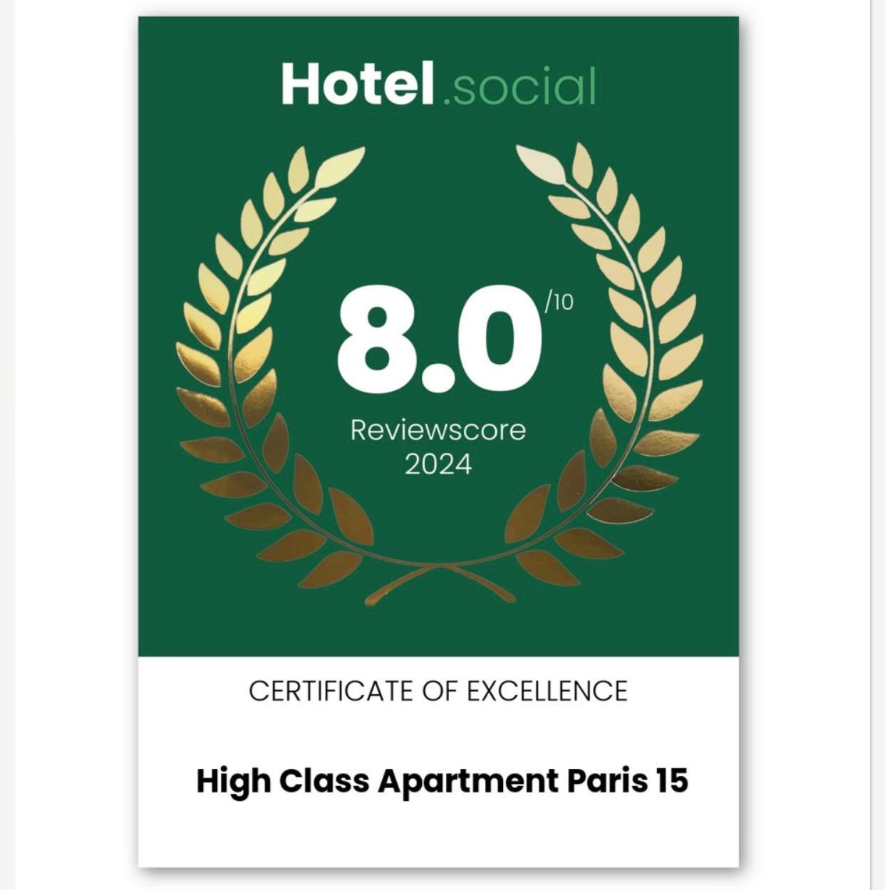 High Class Apartment Paris 15 Exteriör bild